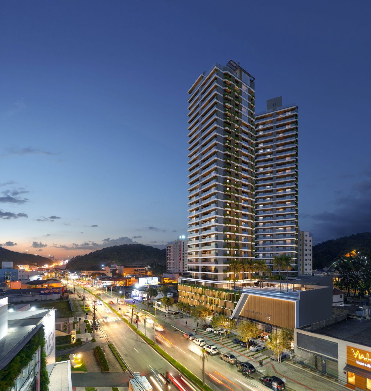 Apartamento - 2 dormitórios - 1 Suíte - localizado em Itajaí / Praia Brava