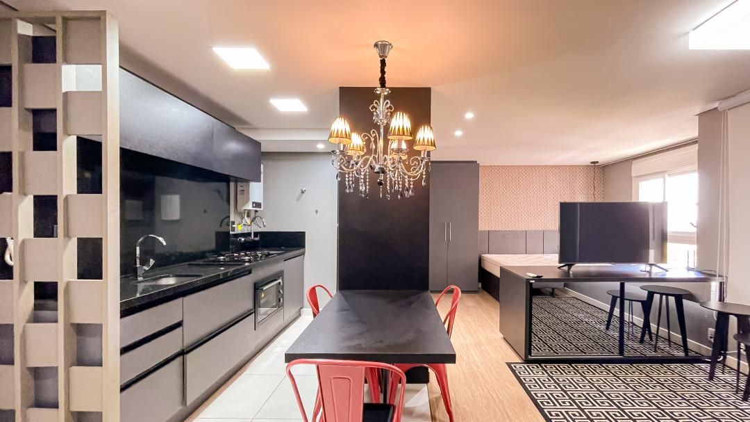 Apartamento 01 dormitório mobiliado a venda no Residencial Wynn em Caxias do Sul