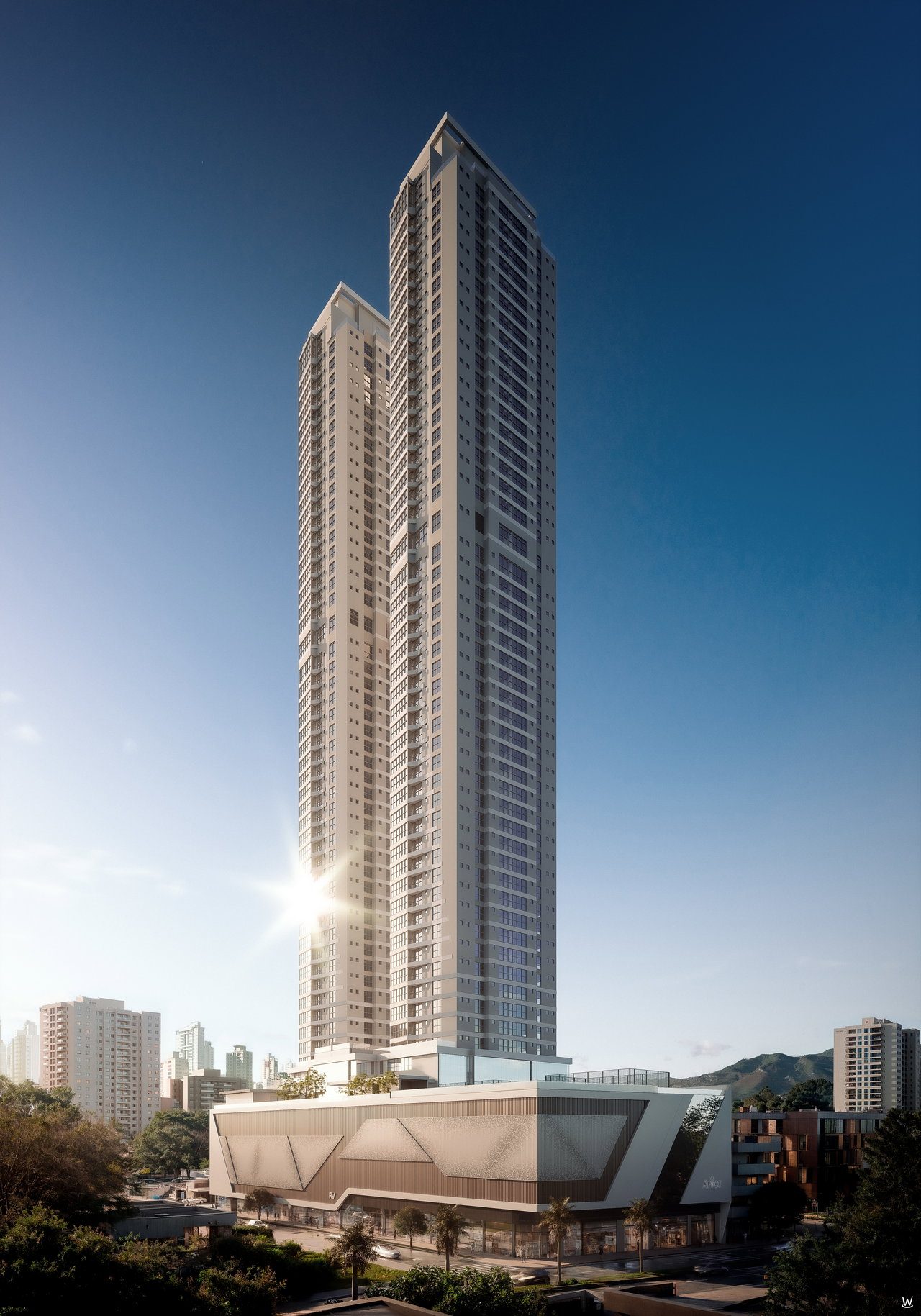 Apartamento - 4 dormitórios - 4 Suítes - localizado em Balneário Camboriú / Centro